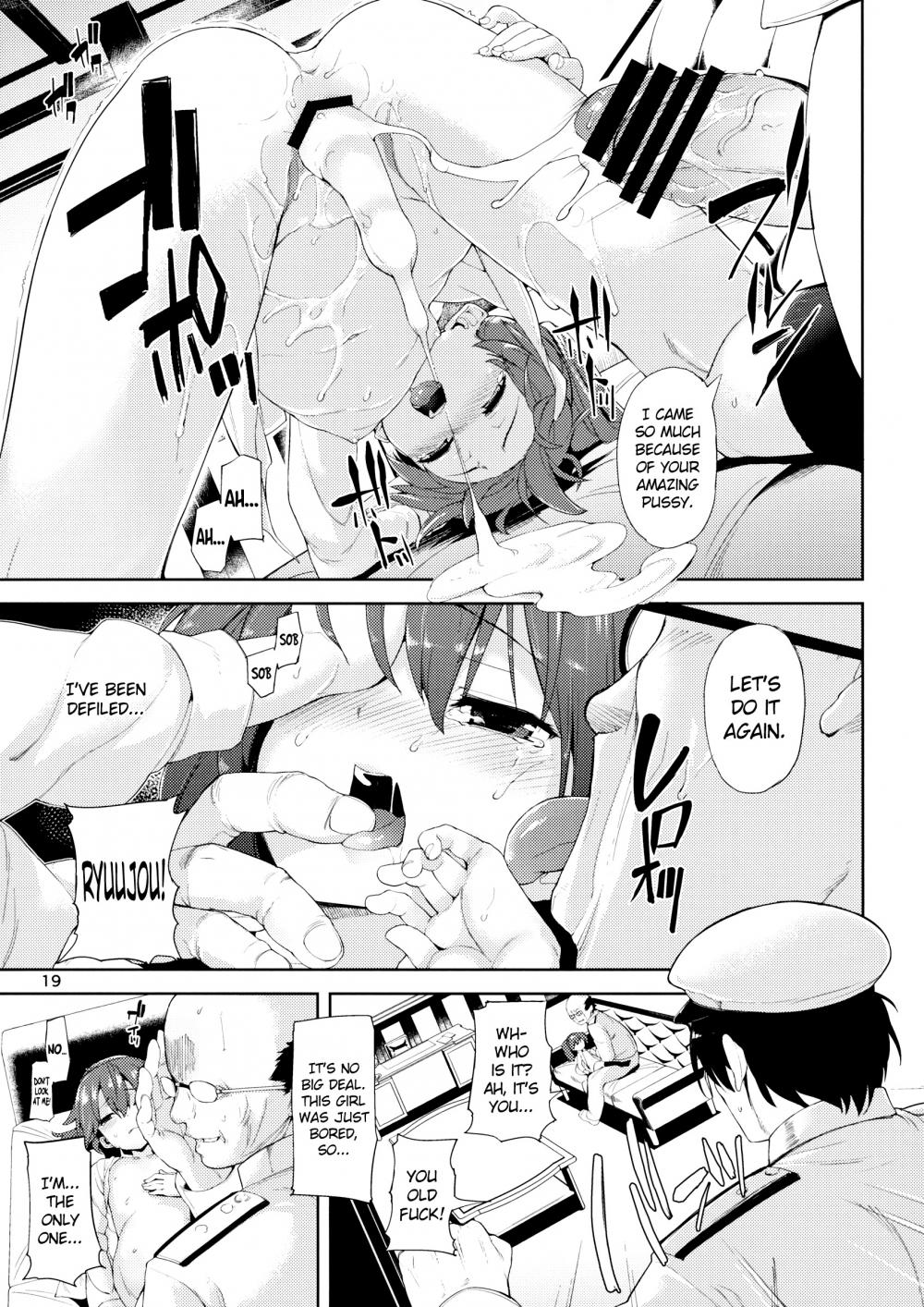 Hentai Manga Comic-Ryuujou-chan and Perverted Admiral in Love-Chapter 1-18